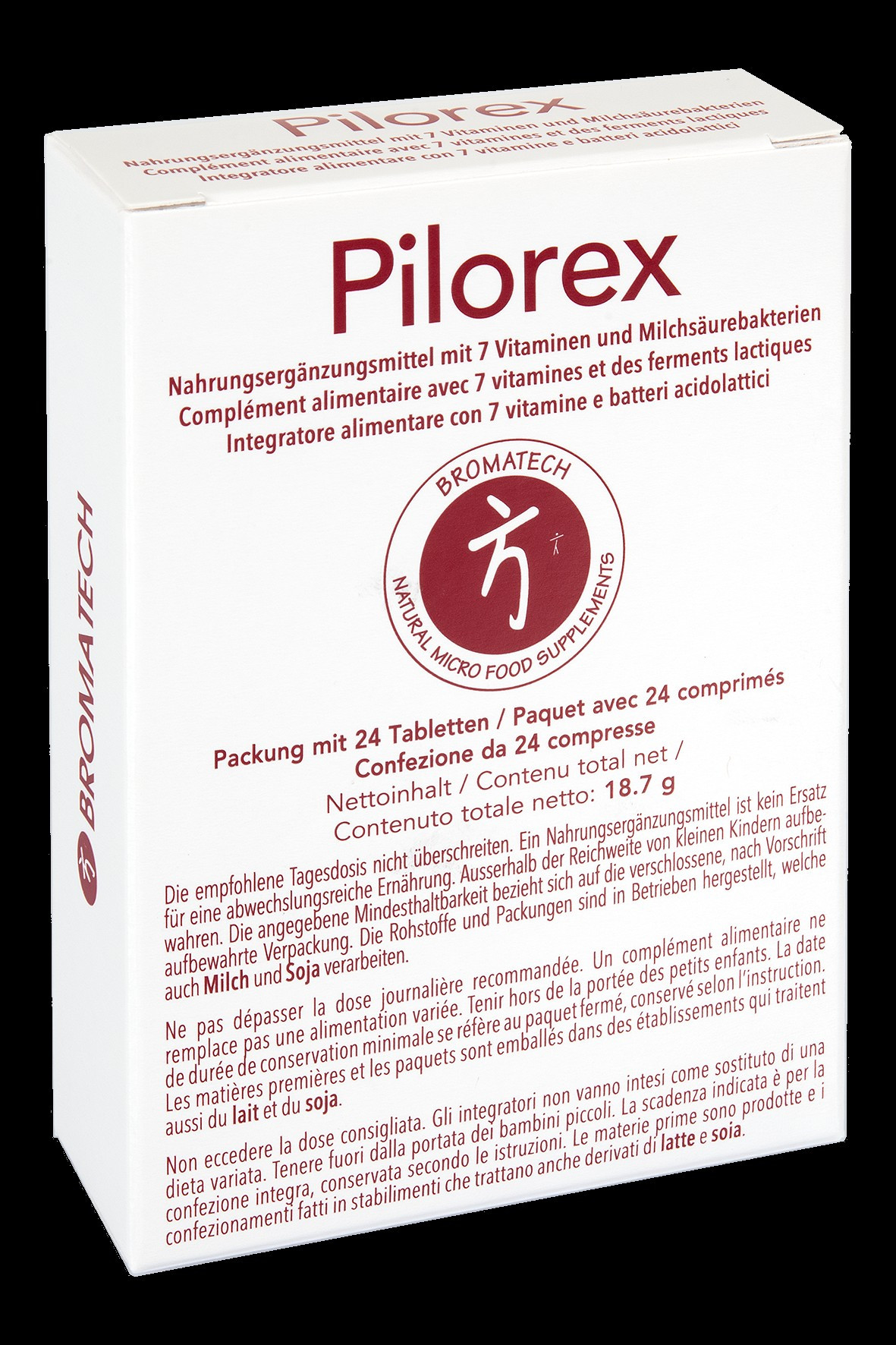 Pilorex - 24 comprimes - BROMATECH