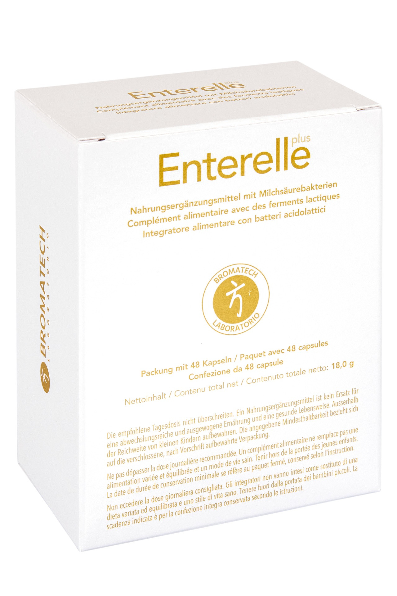Enterelle plus - 48 capsules - BROMATECH