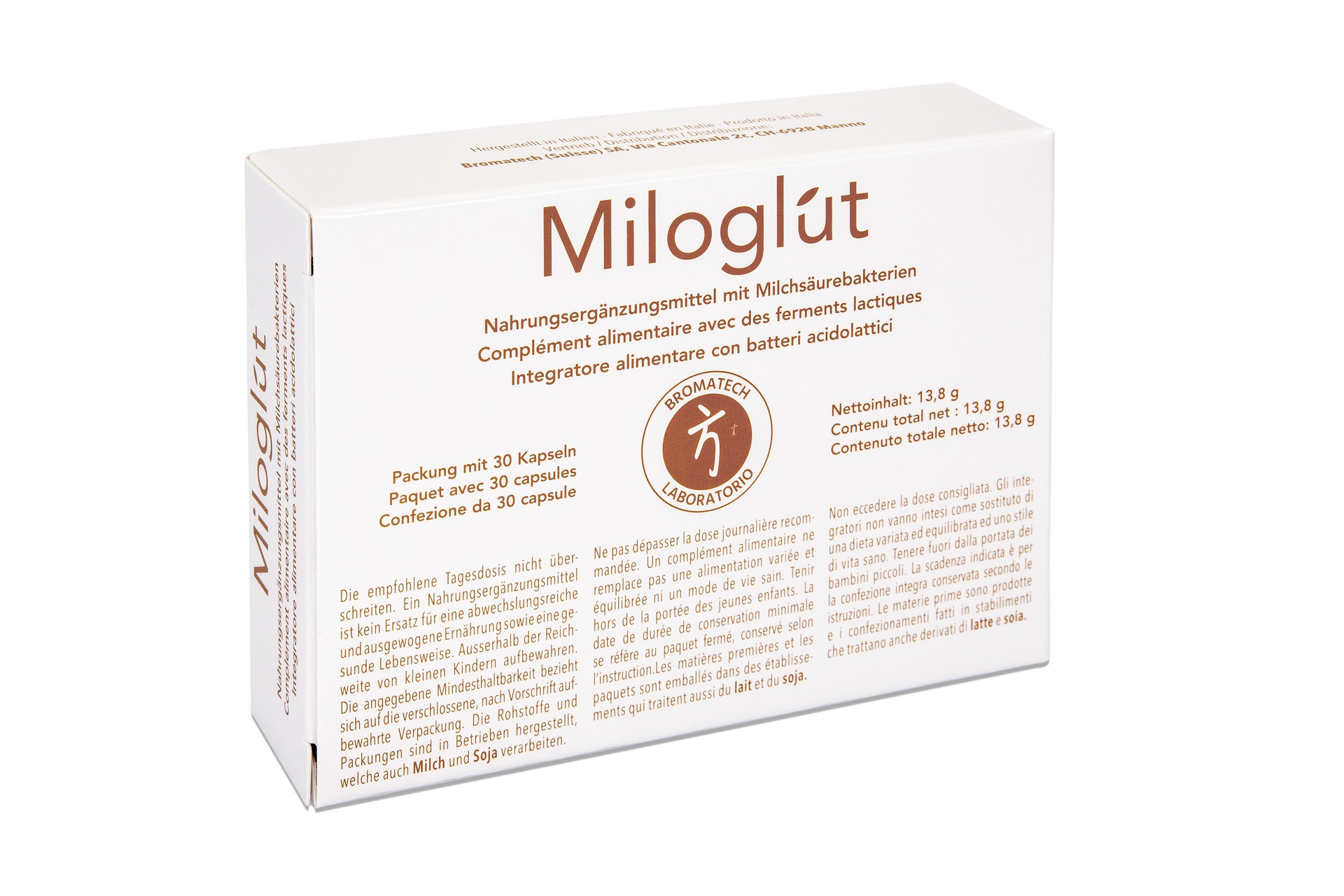 Miloglut - 30 capsules - BROMATECH
