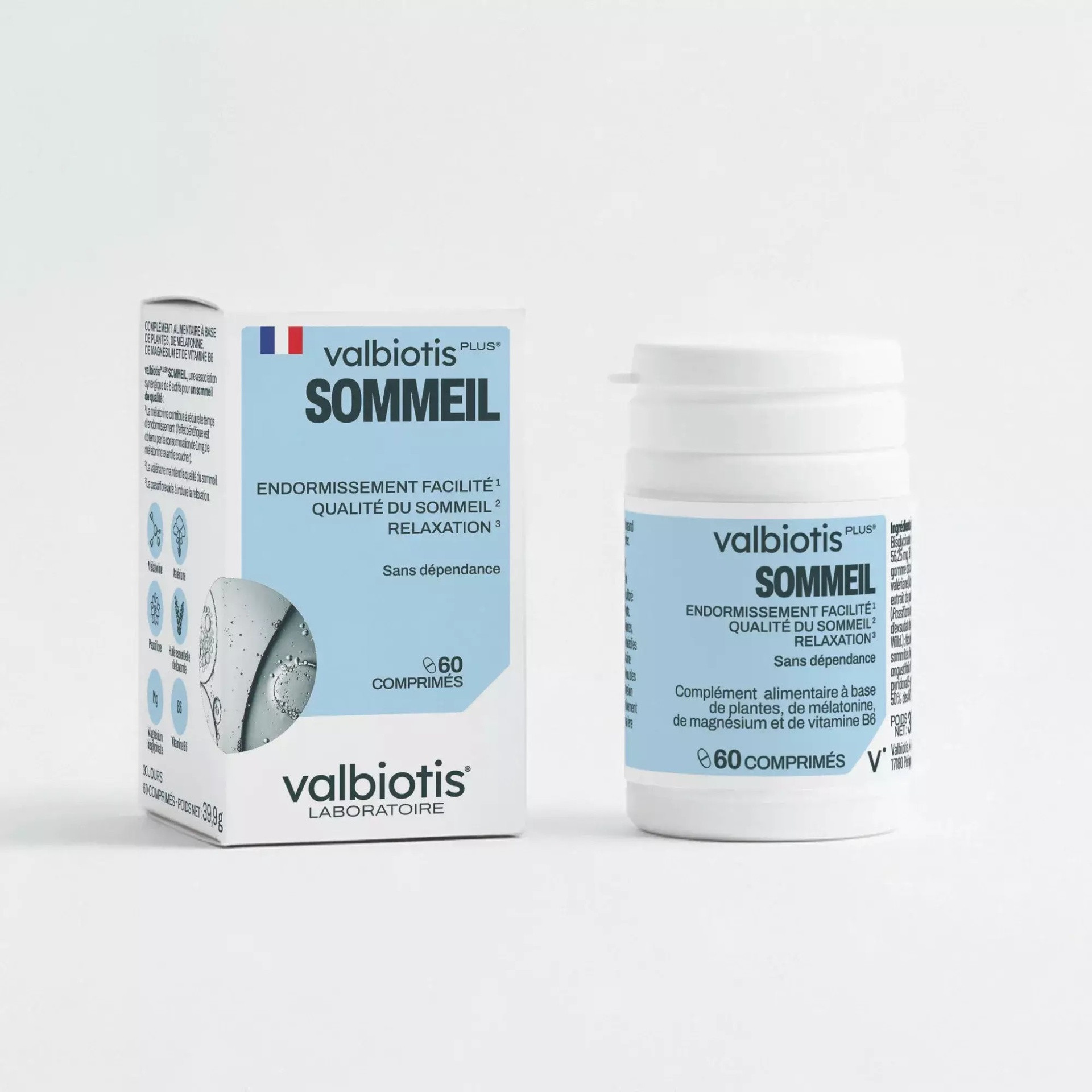 Plus Sommeil - 60 comprimés - VALBIOTIS 