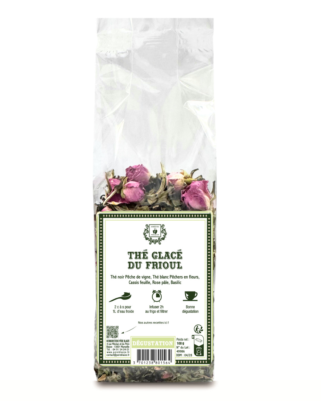 Thé Glacé du Frioul - 100 g - PERE BLAIZE