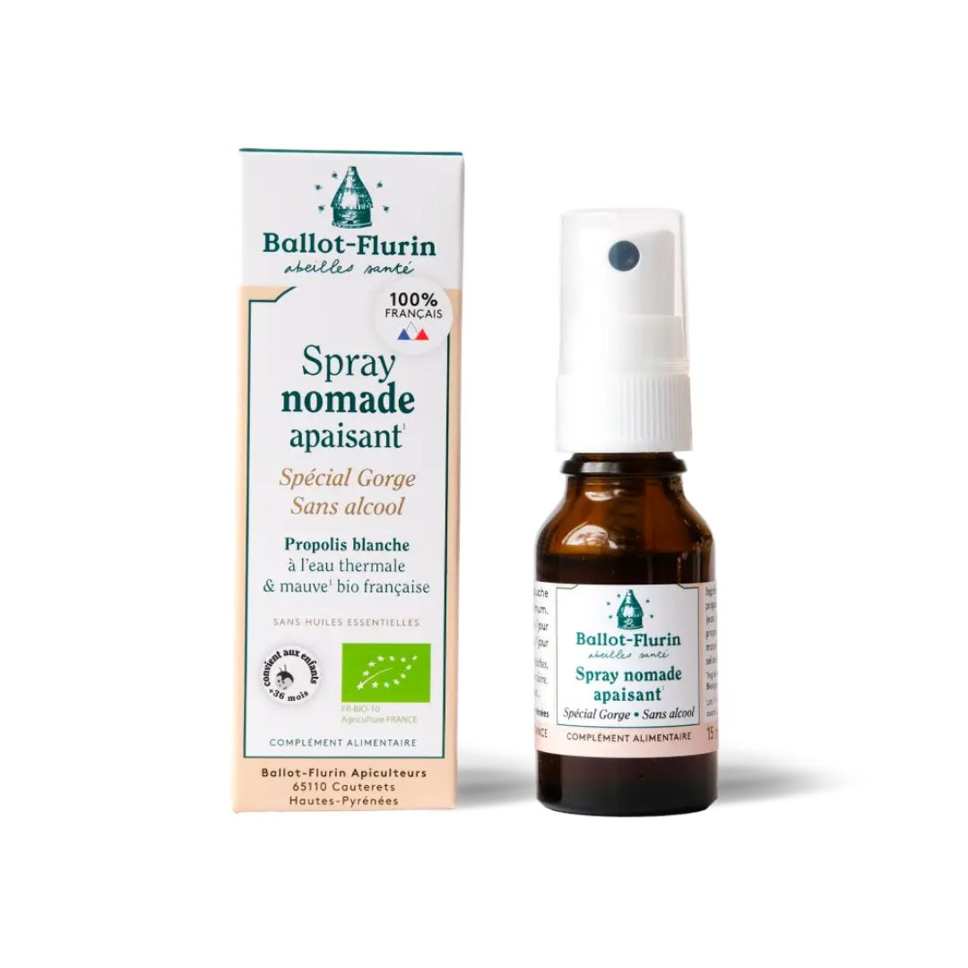 Spray nomade apaisant sans alcool - 15 ml - BALLOT-FLURIN