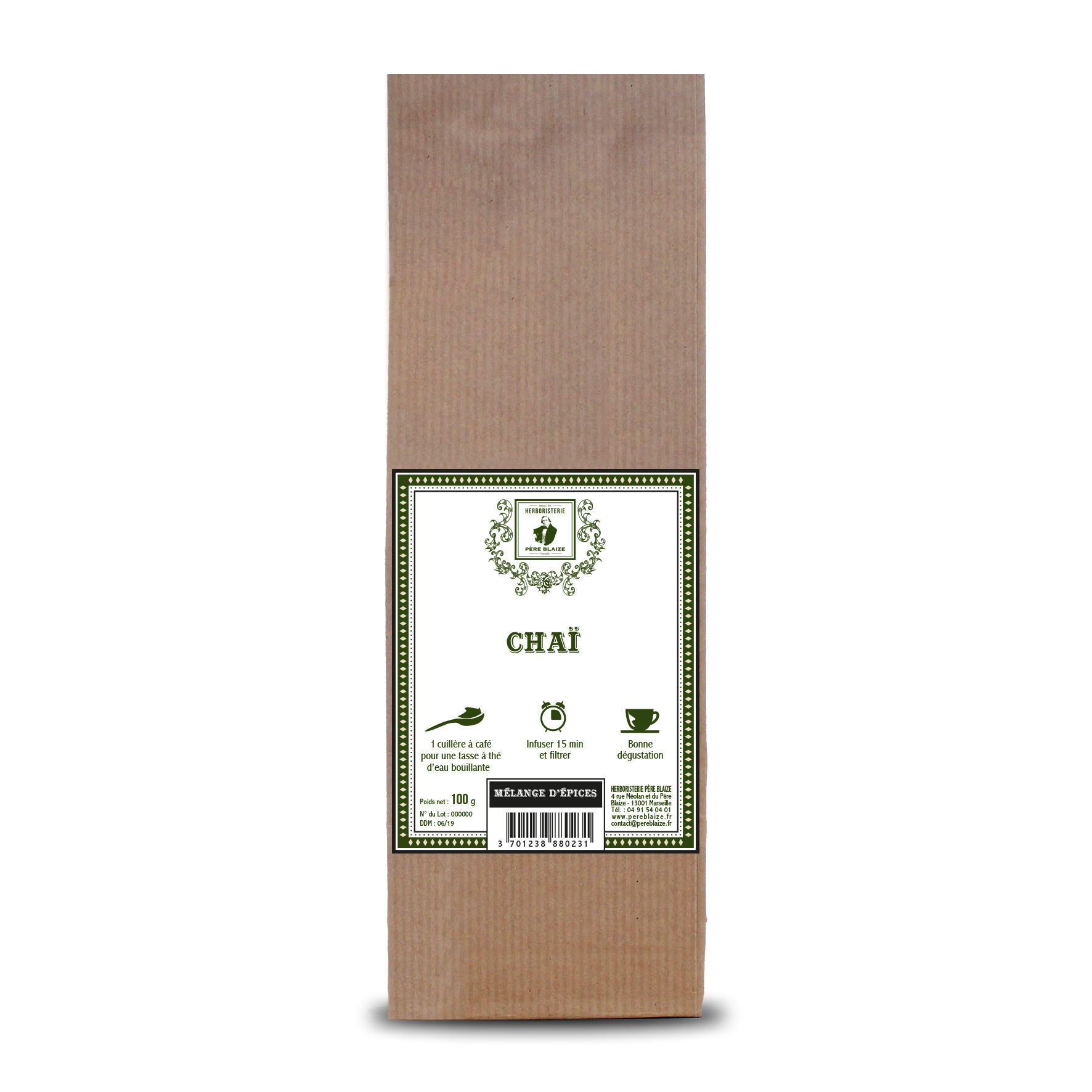 Chaï - mélange Indien - 100 g - PÈRE BLAIZE