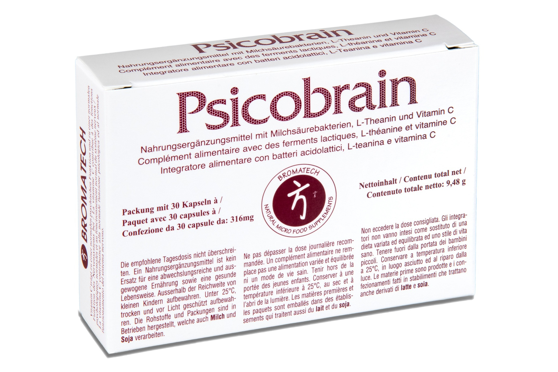Psicobrain - 30 capsules -...