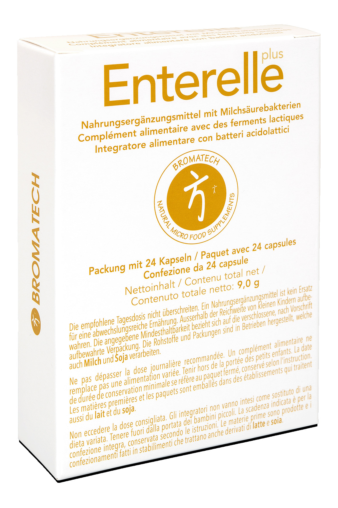 Enterelle plus - 24 capsules - BROMATECH