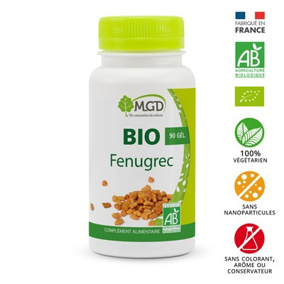 Fenugrec Bio – 90 gélules – MGD