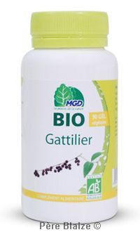 Gattilier Bio (fruit, Vitex agnus-castus) – 90 gélules – MGD