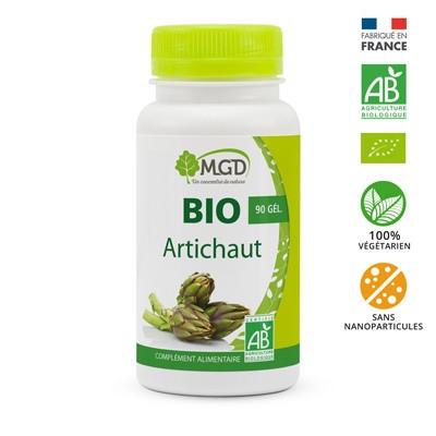 Artichaut Bio – 90 gélules – MGD
