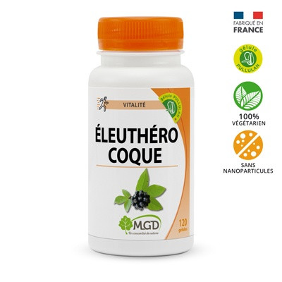 Éleuthérocoque Bio – 90 gélules – MGD