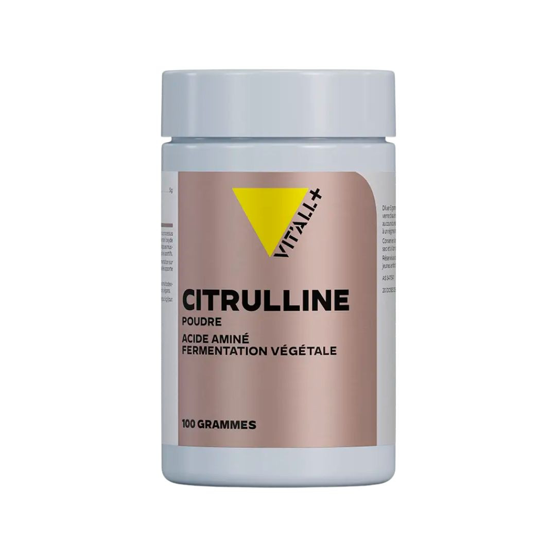 Citrulline poudre 100% pure – 100 g – VIT'ALL+