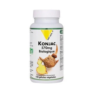 Konjac bio 570 mg – 100 gélules – VIT'ALL+
