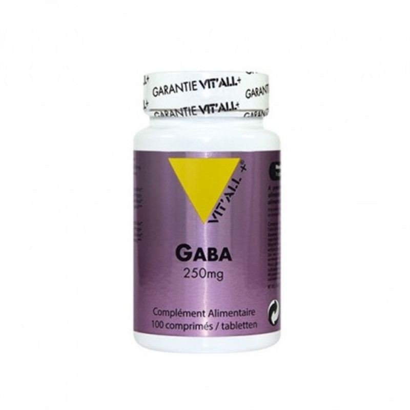 GABA 250 mg – 100 gélules – VIT'ALL+