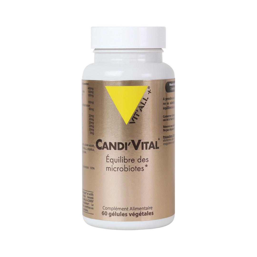 Candi'Vital – 60 gélules végétales – VIT'ALL+