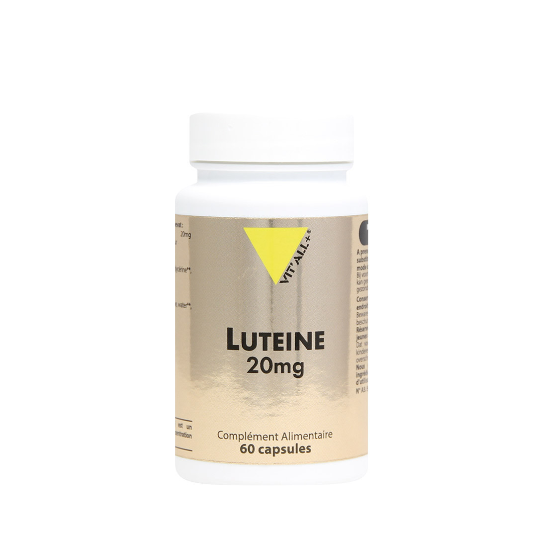 Lutéine 20 mg – 60 capsules – VIT'ALL+