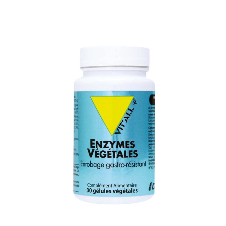 Enzymes végétales – 30 capsules – VIT'ALL+