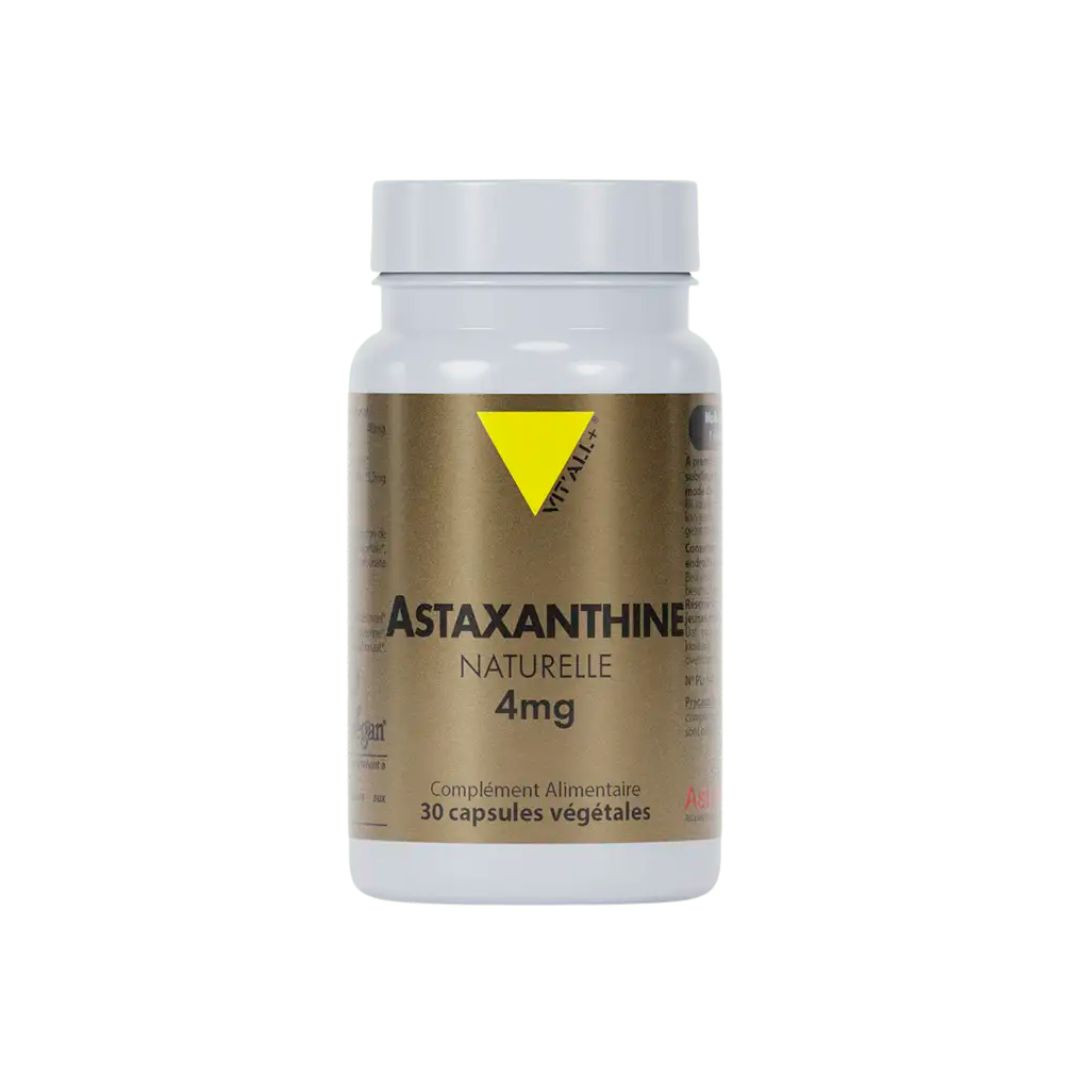 Astaxanthine naturelle 4 mg – 30 capsules – VIT'ALL+