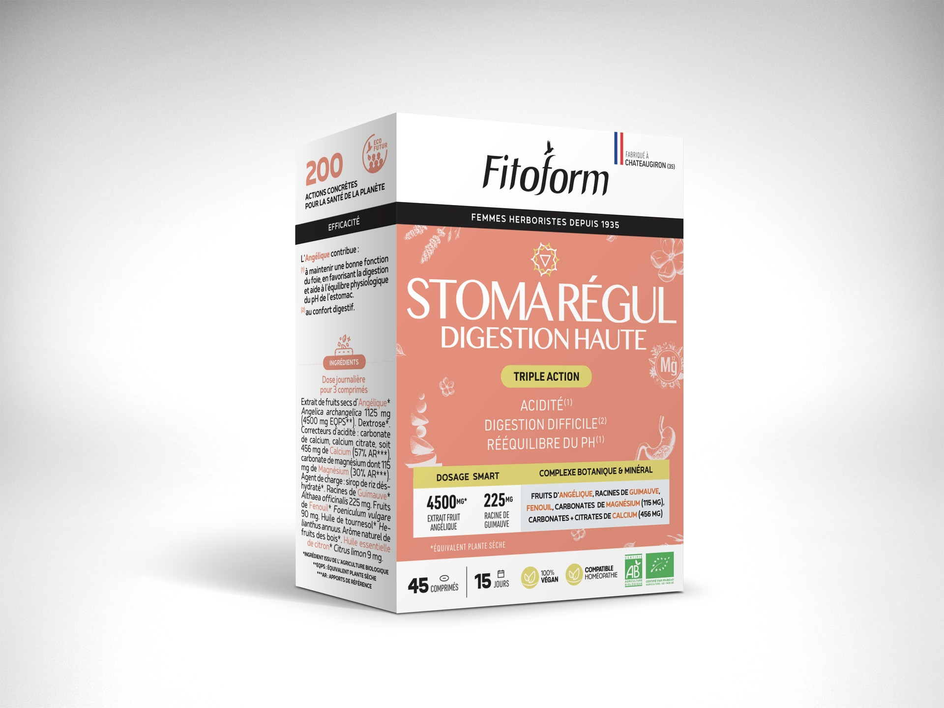 Stoma régul bio – 45 comprimés – FITOFORM