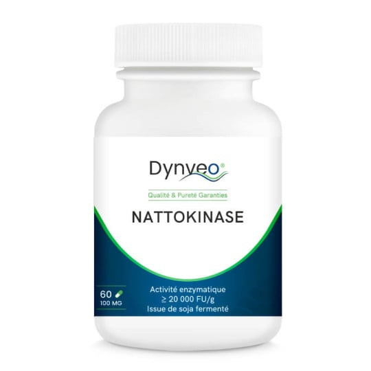 Nattokinase 100 mg – 60 gélules – DYNVEO