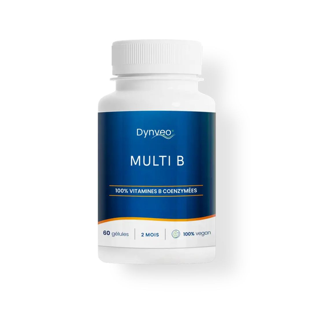 Multi B (8 vitamines B + 2 cofacteurs) – 60 gélules – DYNVEO