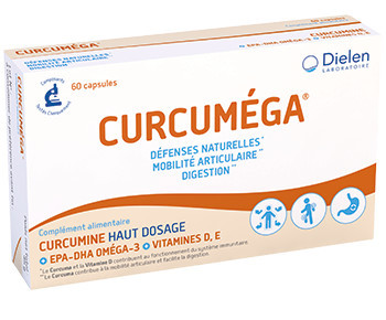 Curcuméga – 60 capsules – DIELEN
