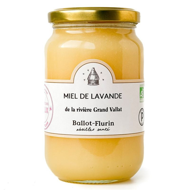 Miel de lavande bio – 480 g...