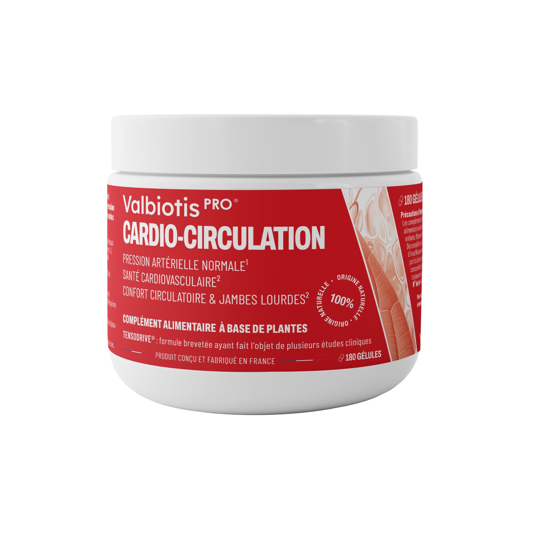 Pro cardio-circulation – 180 gélules – VALBIOTIS