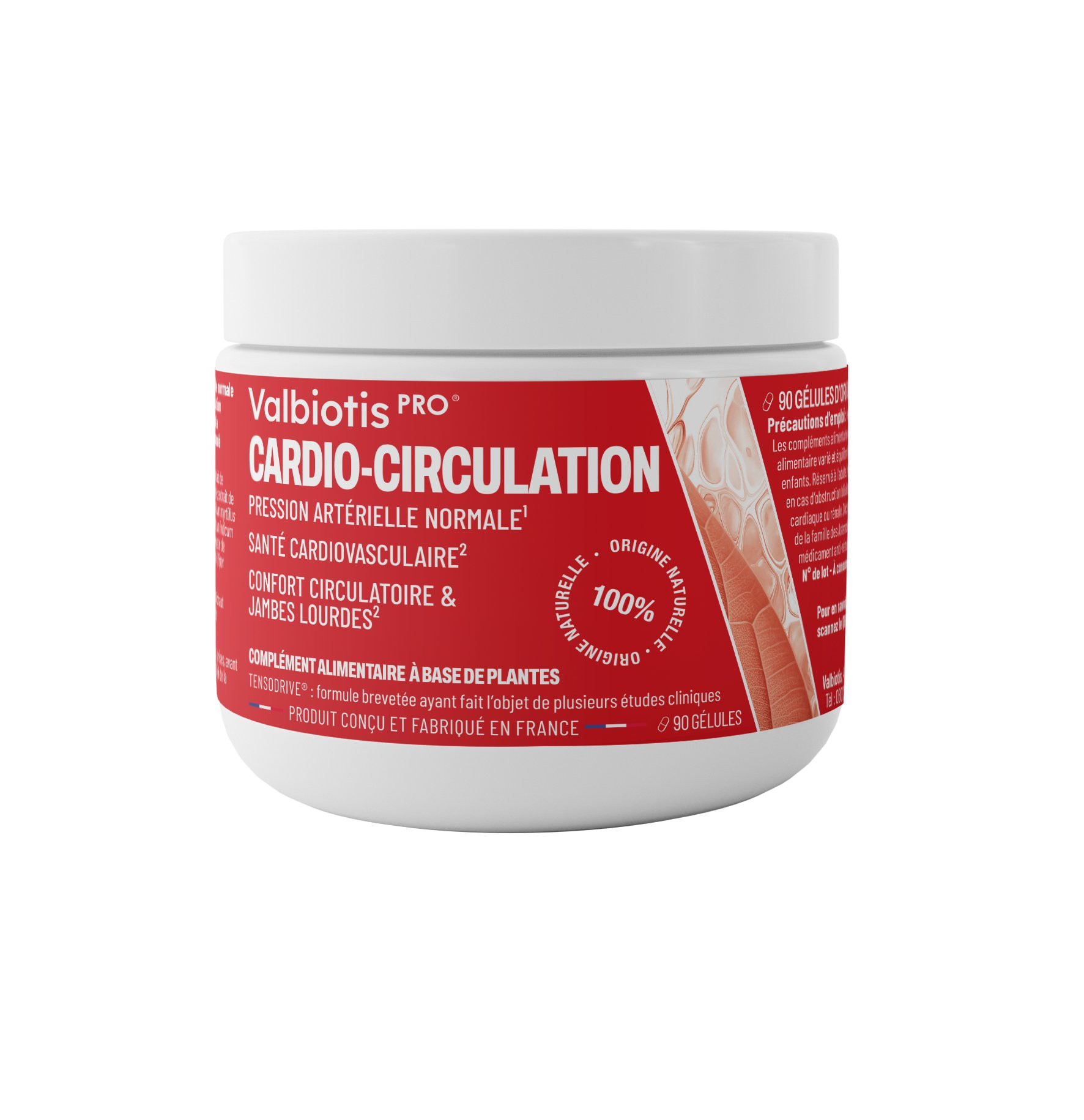 Pro cardio-circulation – 90 gélules – VALBIOTIS