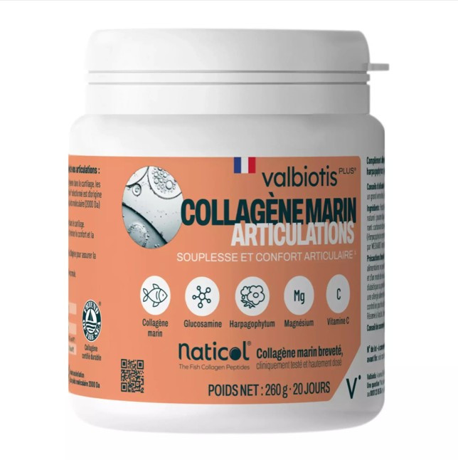 Plus collagène marin articulations – 260 g – VALBIOTIS