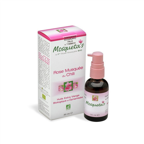 Huile de rose musquée sauvage du Chili bio et dynamisée – 30 ml – KOSMEO MOSQUETA'S