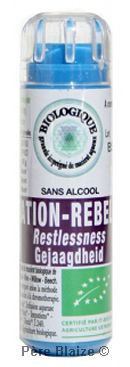 Agitation / Rébellion - Fleur de Bach BIO granules - 130 granules - COMPLEXE BACH - KOSMEO FLEURS DE BACH
