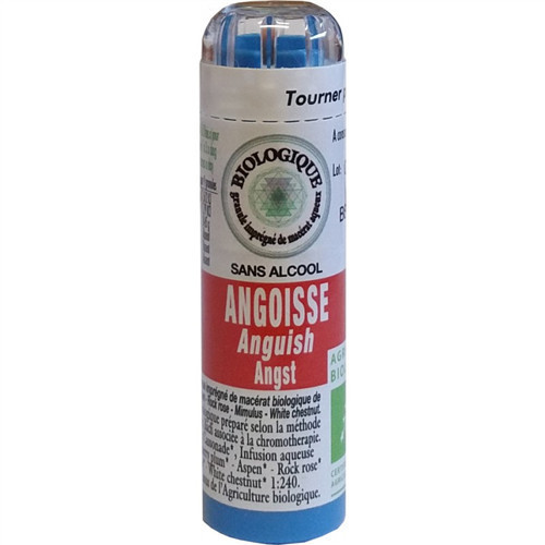 Angoisse - Fleur de Bach BIO granules - 130 granules - COMPLEXE BACH - KOSMEO FLEURS DE BACH