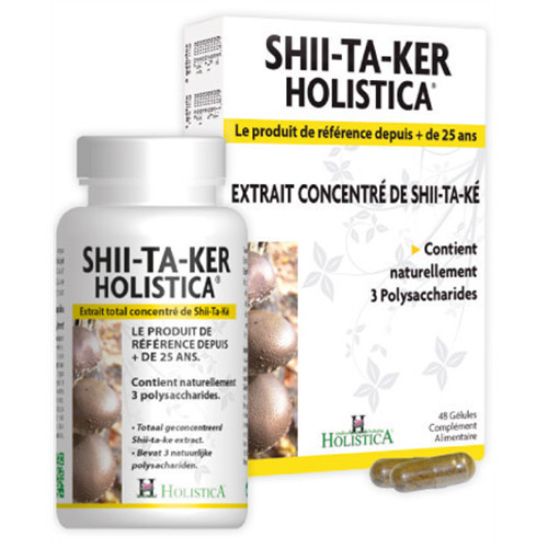 Shii-ta-ker - 48 gélules - HOLISTICA