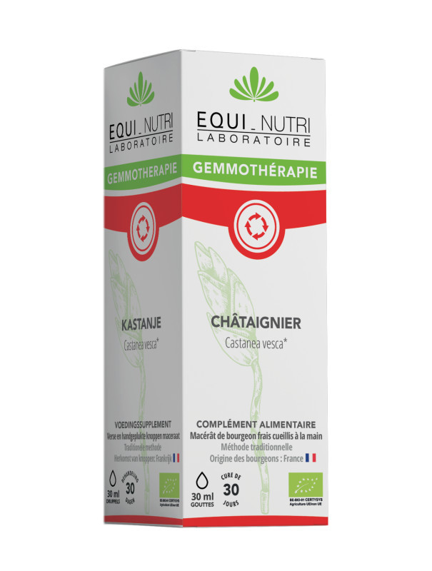 Bourgeons BIO - Châtaignier - 30 ml - EQUI-NUTRI