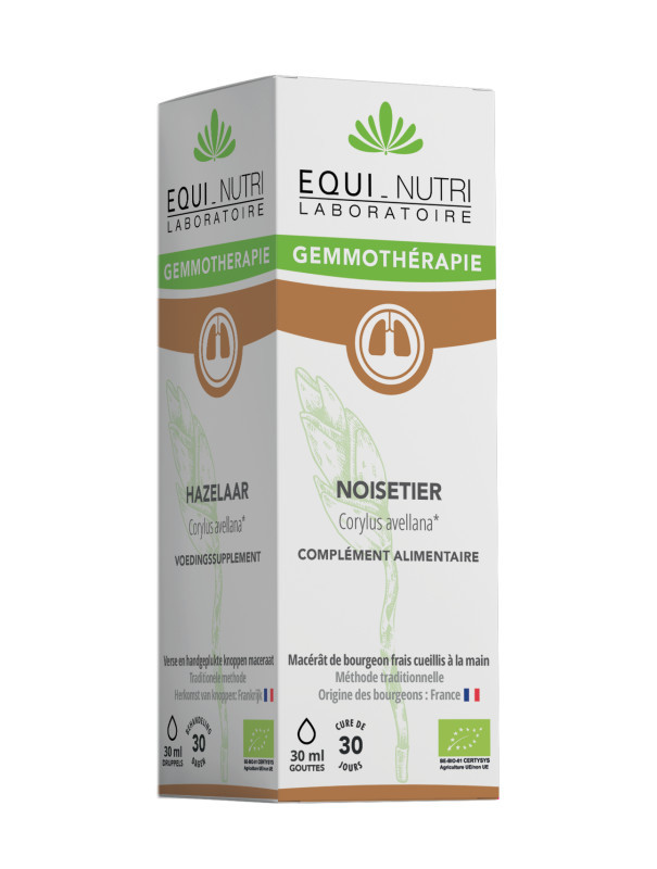 Bourgeons BIO - Noisetier - 30 ml - EQUI-NUTRI
