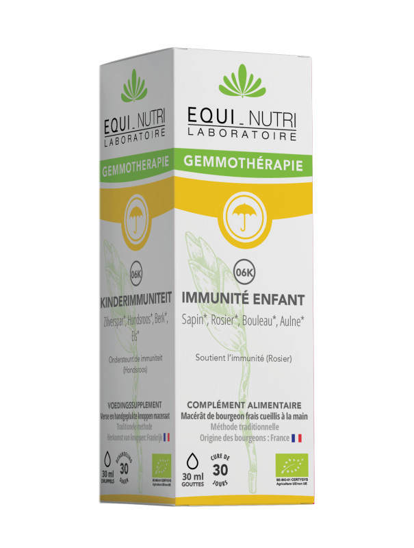 Bourgeons BIO - N°06k immunité enfant - 30 ml - EQUI-NUTRI