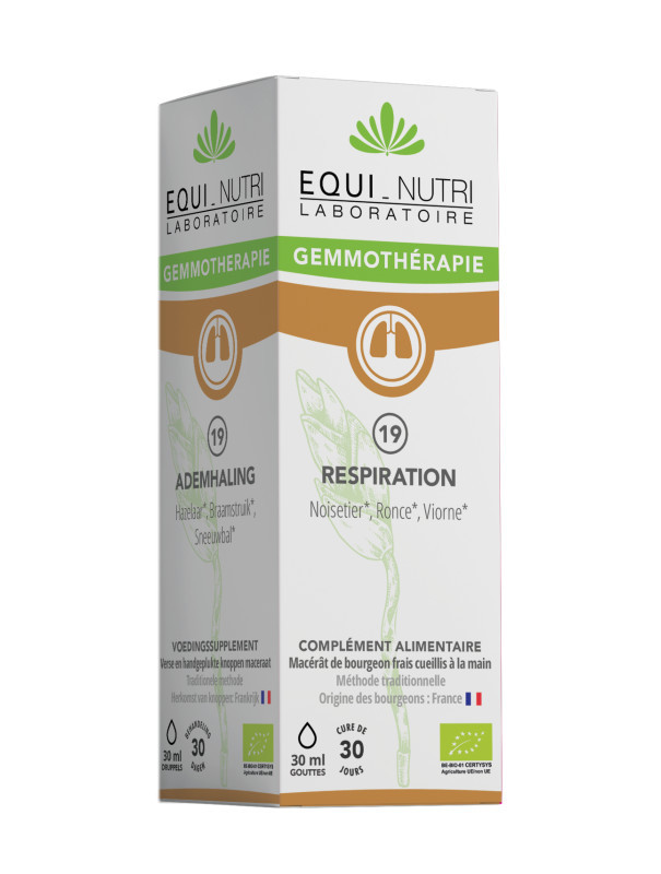 Bourgeons BIO - N°19 respiration - 30 ml - EQUI-NUTRI
