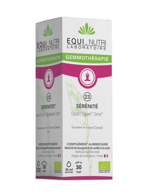 Bourgeons BIO - N°23 sérénité - 30 ml - EQUI-NUTRI