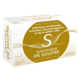 Granions de Soufre - 30 ampoules - GRANIONS