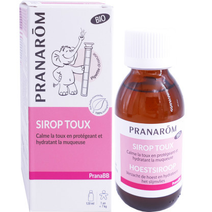 PranaBB - Sirop toux bio 120 ml  - PRANAROM 