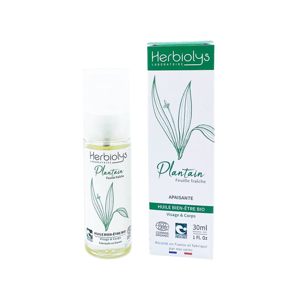 Macérat huileux Plantain - 30 ml - HERBIOLYS