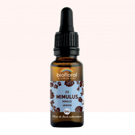 FDB 20 Mimulus, Mimule - Compte Gouttes BIO Demeter - 20 ml - BIOFLORAL
