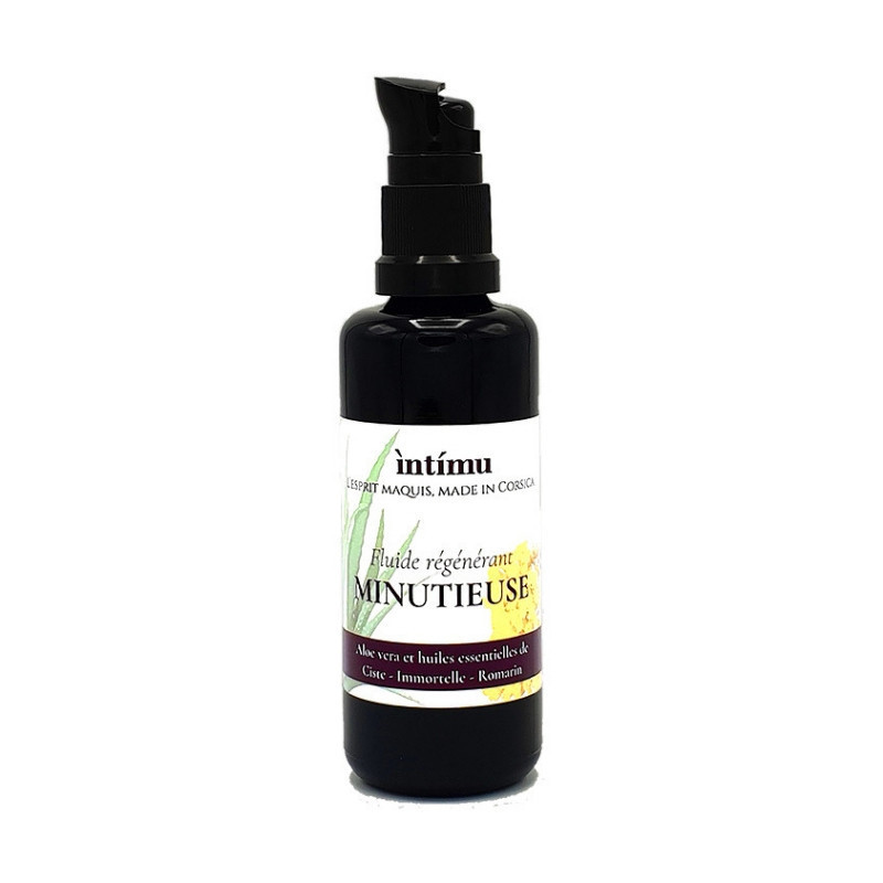 Minutieuse, Fluide régénérant nuit - 50 ml - INTIMU