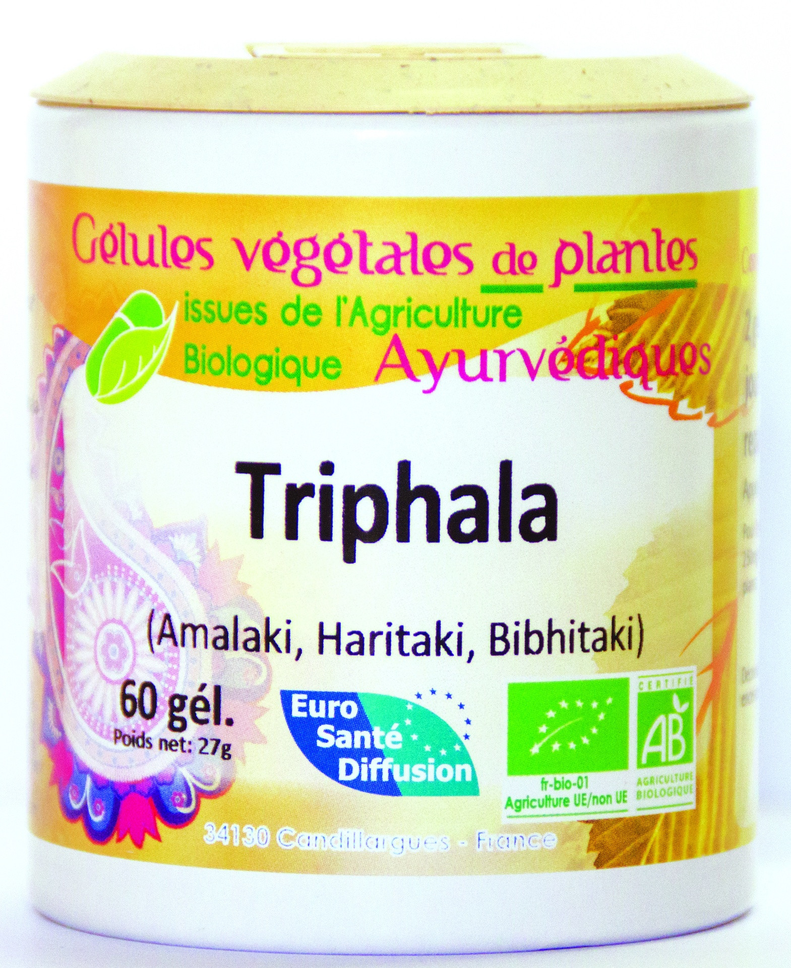 Gélules Triphala BIO - 60...