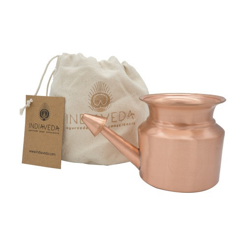 Lota nasale cuivre - 350 ml - INDIAVEDA