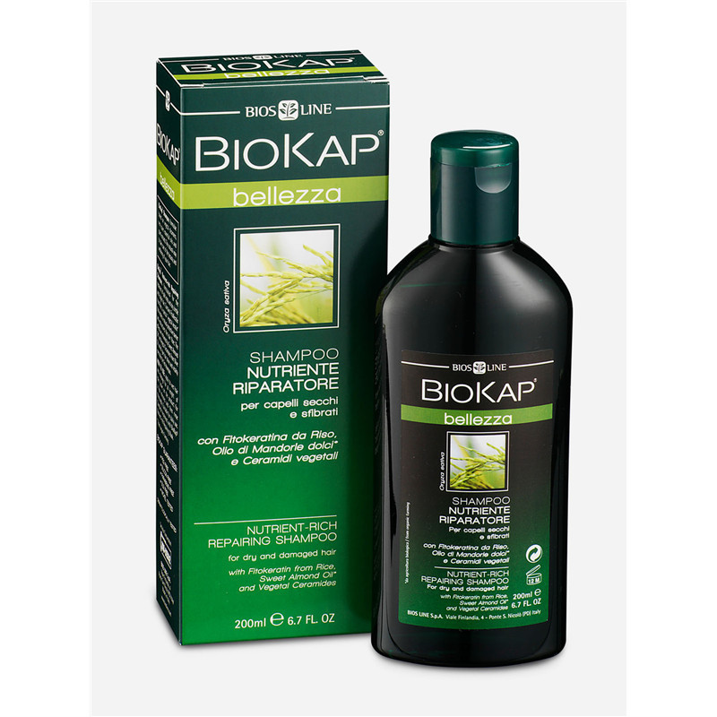 Shampooing nourrissant et réparateur - 200 ml - BIOKAP 