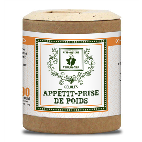 Gélules appétit - prise de...