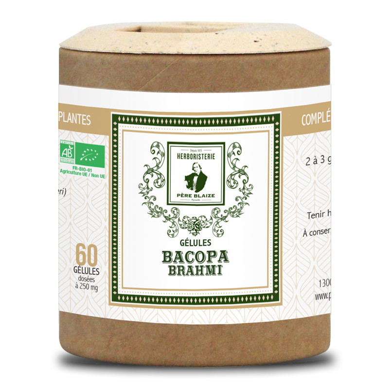 Gélules bacopa brahmi - 60 gélules - PÈRE BLAIZE