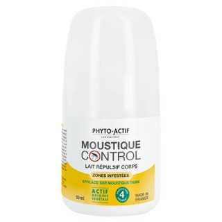 Lait répulsif corps - 50 ml - MOUSTIQUE CONTROL