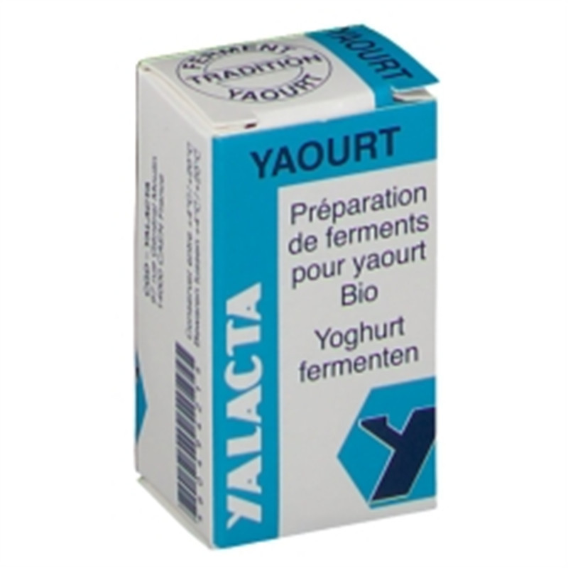 Préparation de ferments pour yaourt BIO - 4 g - YALACTA