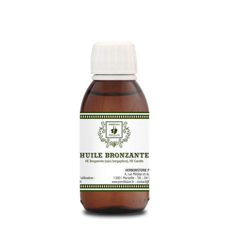 Huile bronzante - 60 ml -...